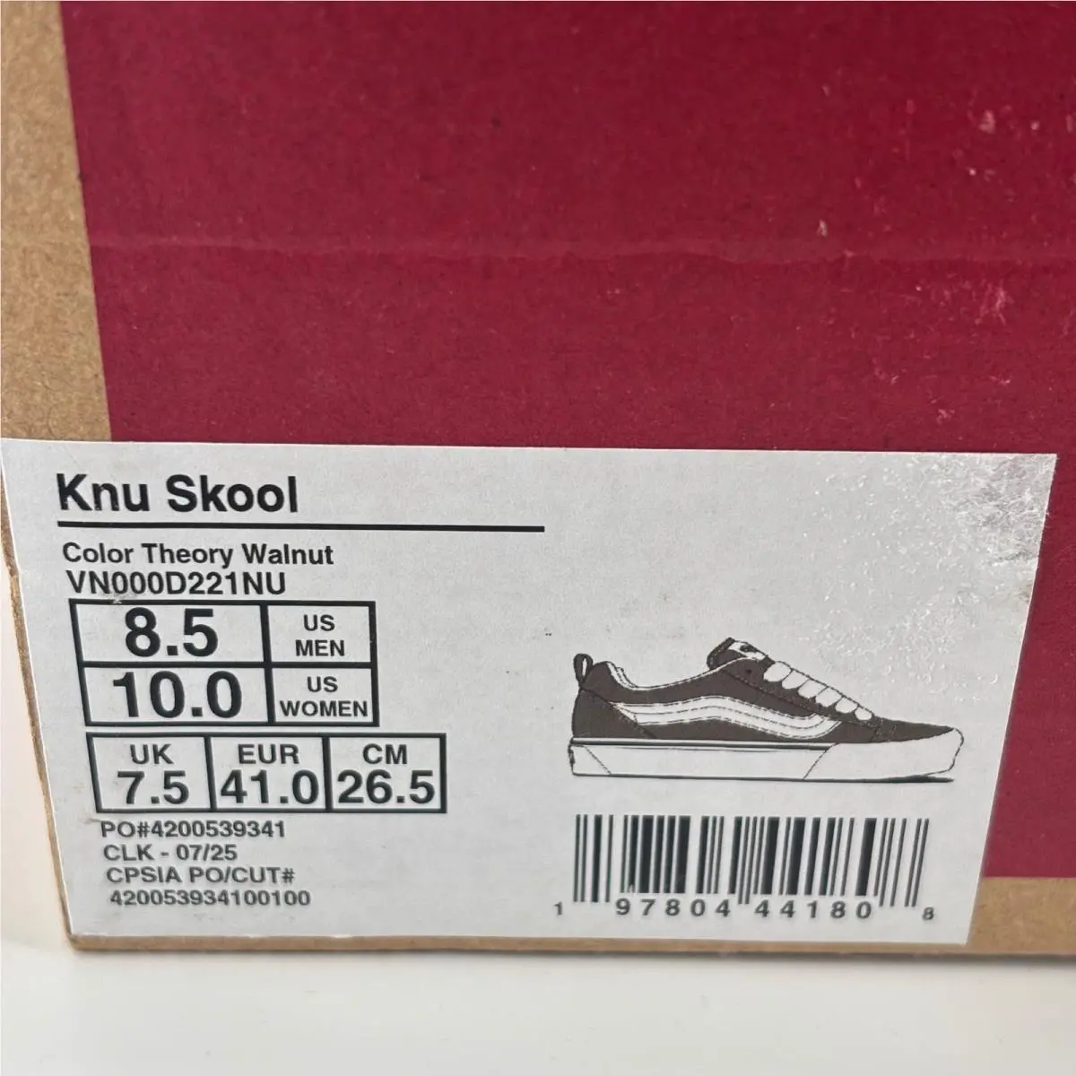 Vans shoes - VANS Knu Skool - Knu Skool - Brown 5