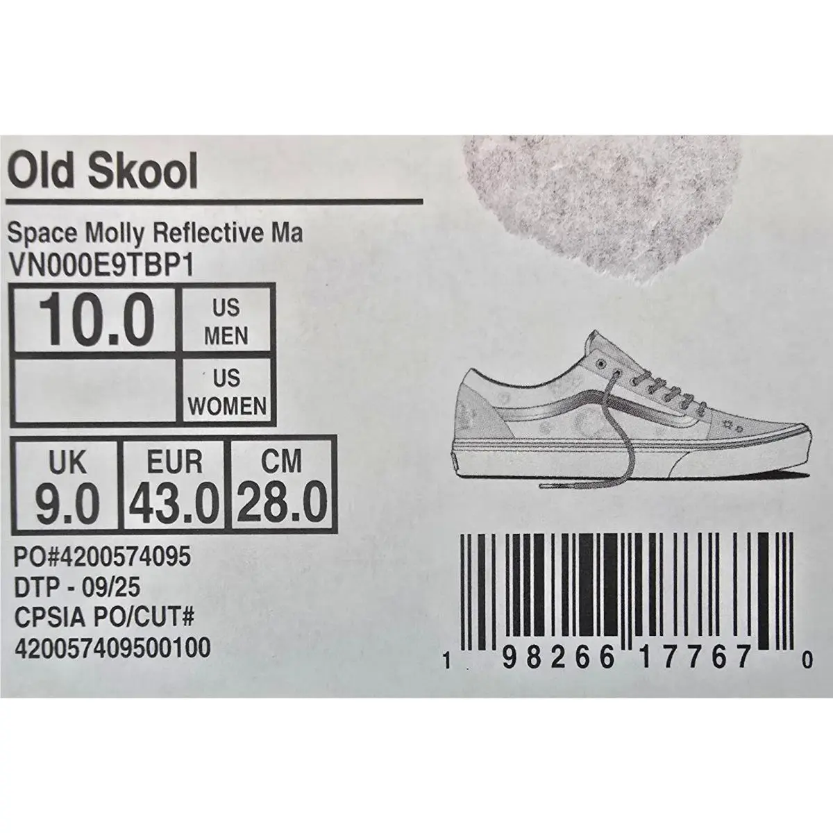 Vans shoes - VANS Old Skool - Old Skool - VN000E9TBP1 - Gray (UPC: 198266177670) 0