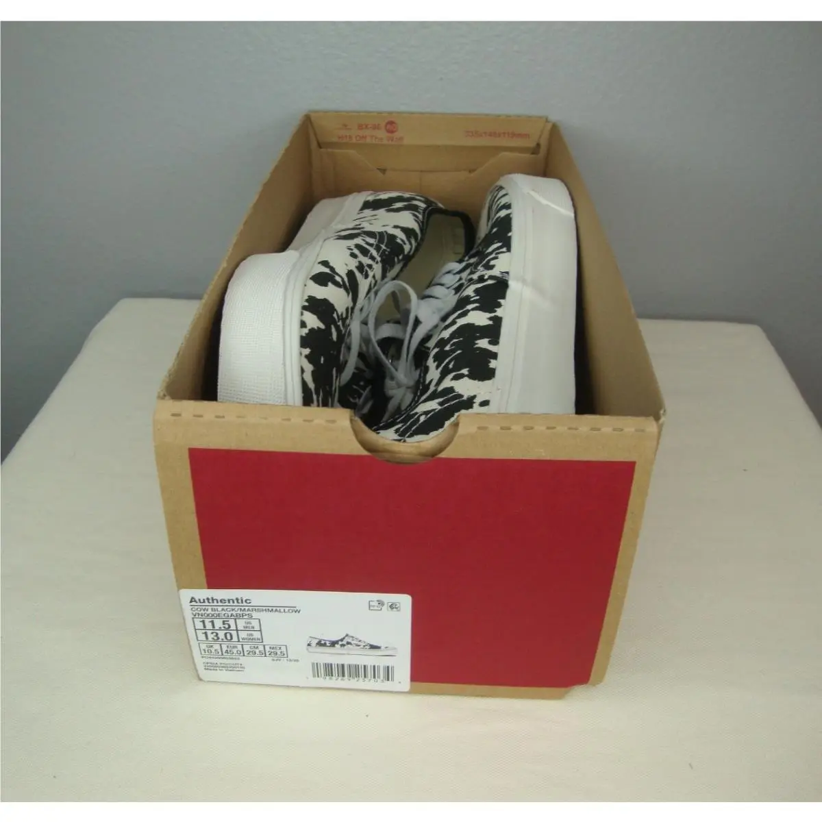 Vans shoes - VANS Authentic - Authentic - VN000EGABPS - Black (UPC: 198269257034) 7