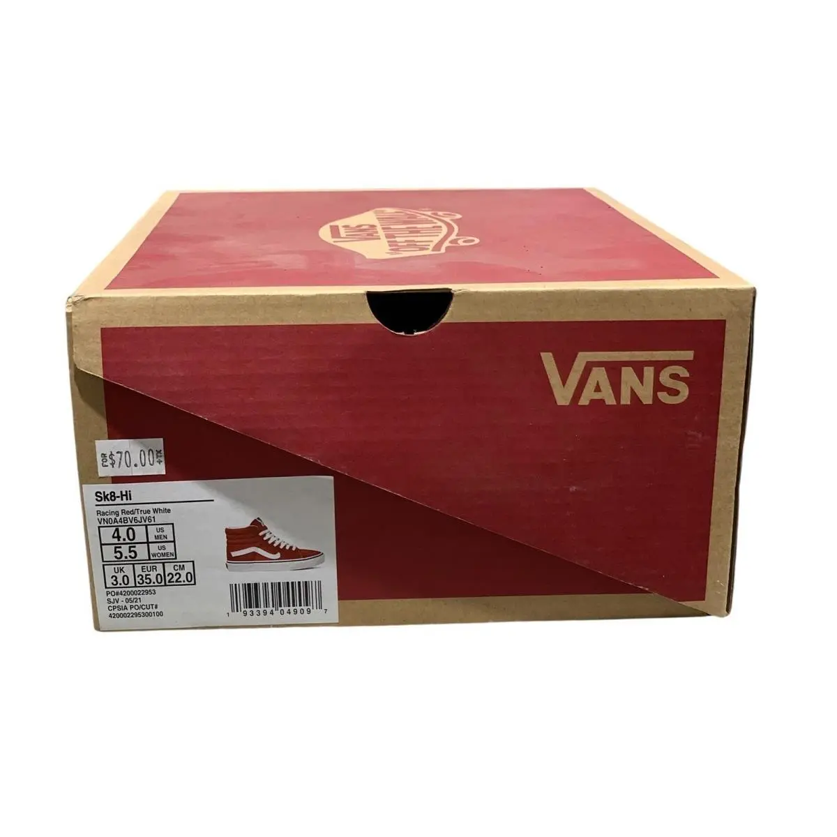 Vans shoes - VANS Sk8-Hi - Red 6