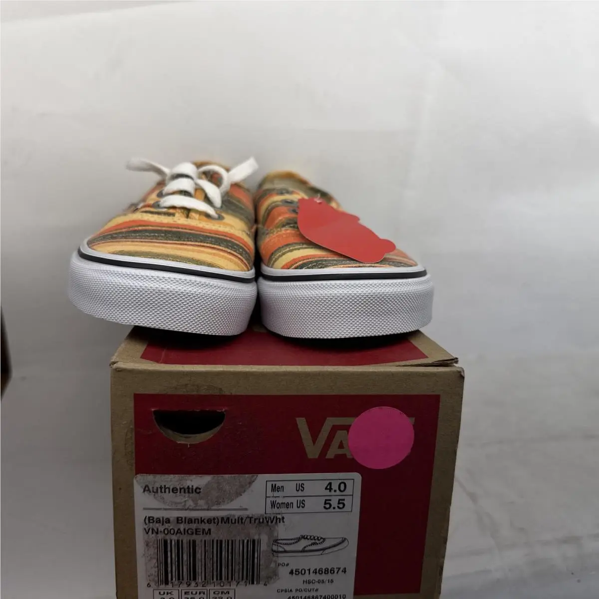 Vans shoes - VANS Authentic - Authentic - VN-00AIGEM - Multicolor, Black (UPC: 0617932101714) 0