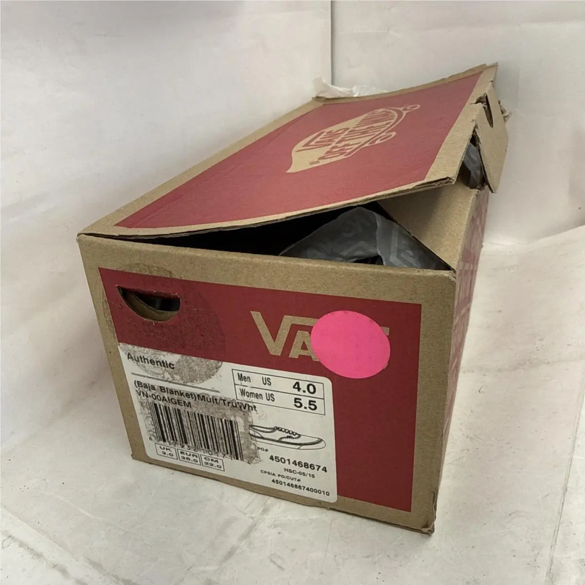 Vans shoes - VANS Authentic - Authentic - VN-00AIGEM - Multicolor, Black (UPC: 0617932101714) 6