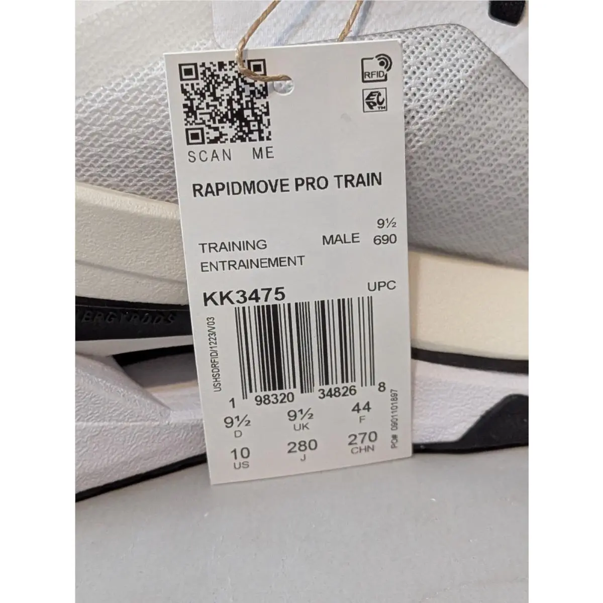 Adidas shoes - adidas Rapidmove - Rapidmove - KK3475 - White (UPC: 198320348312) 5