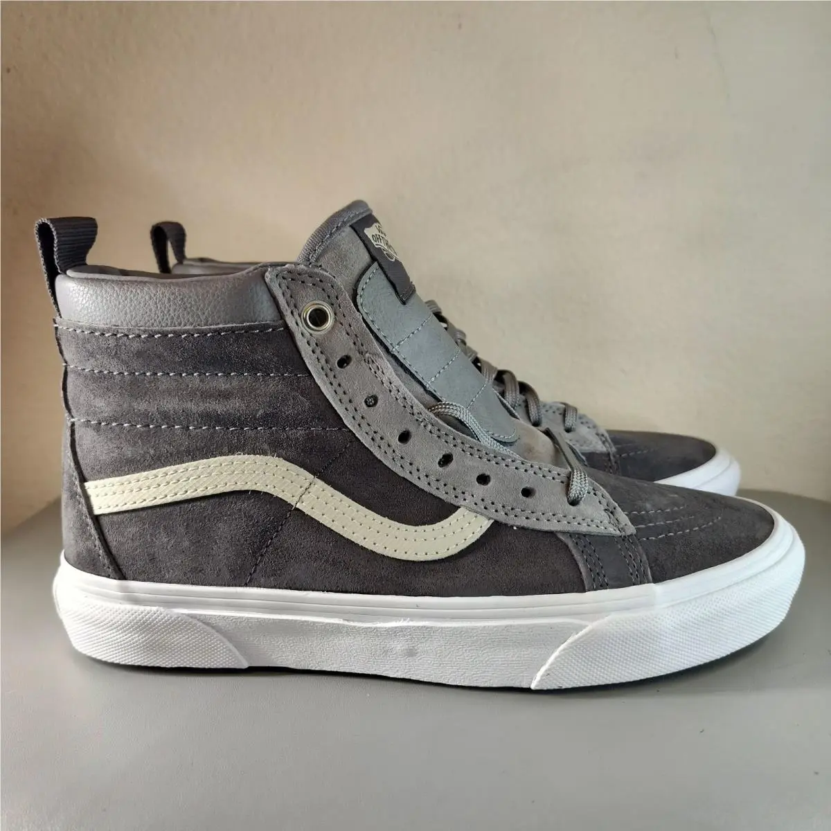 Size 8 -  Sk8-Hi Mte Rabbit Gray - VN0A33TXQWX Women`s Sneakers by Vans