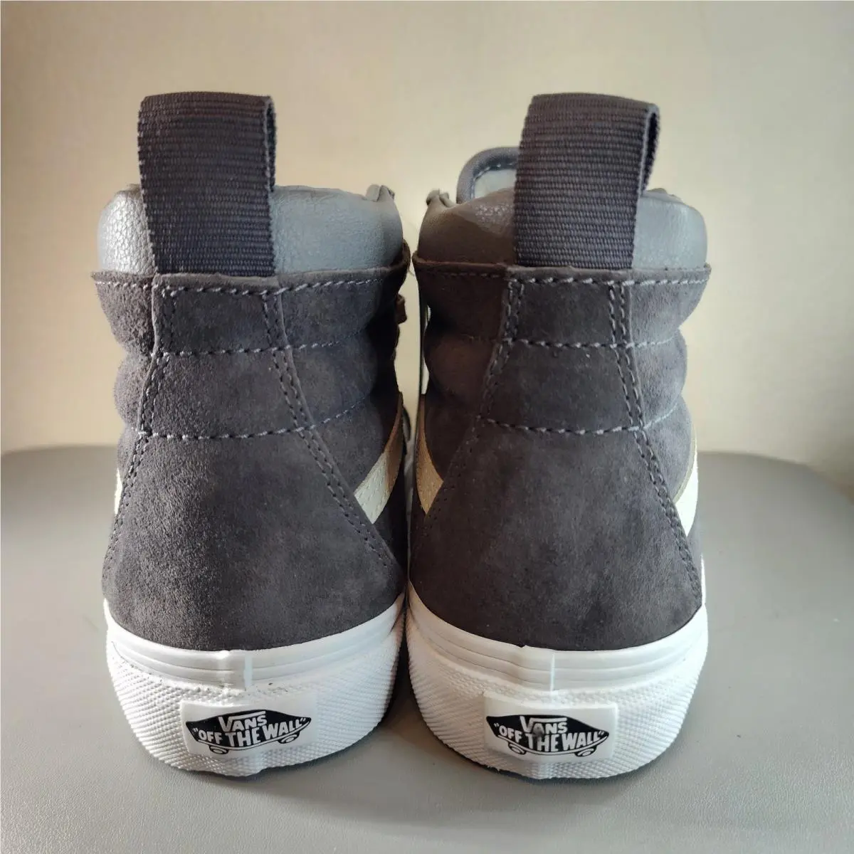 Vans shoes - VANS Sk8-Hi - VN0A33TXQWX - Gray 2