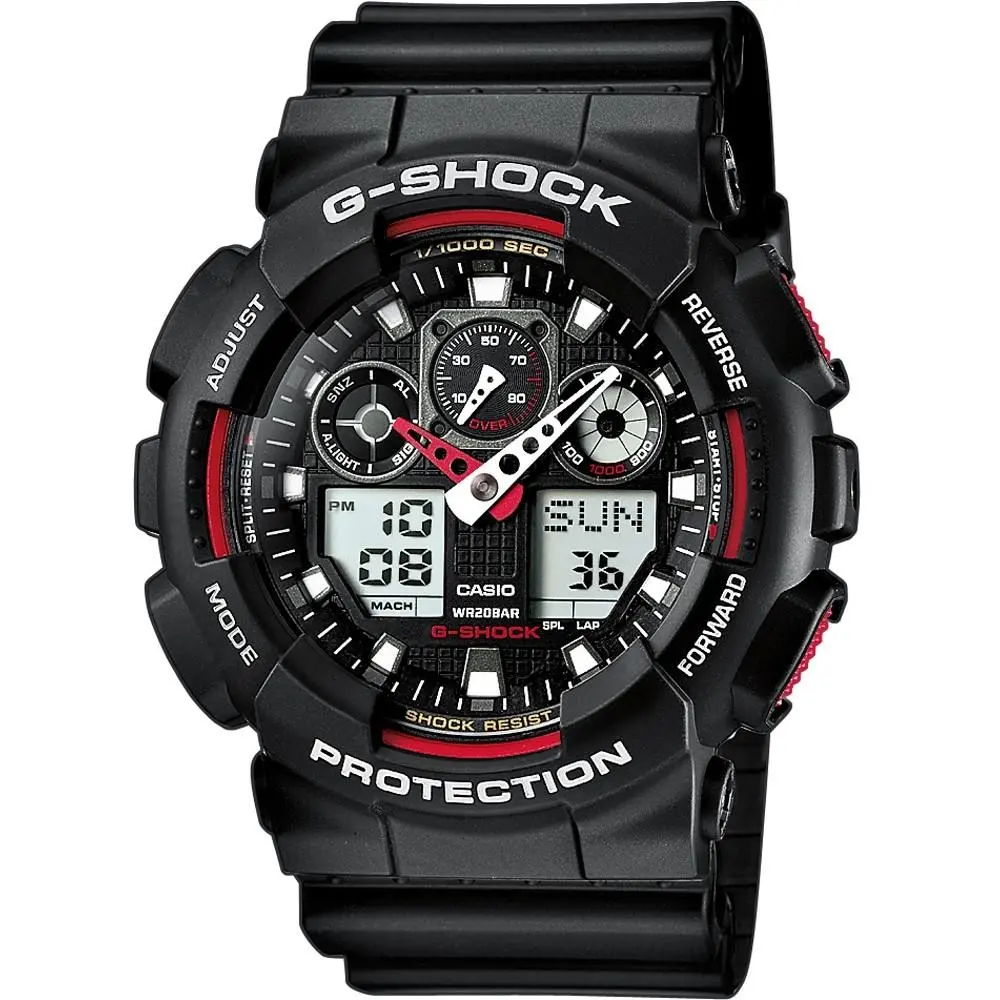 G-shock Classic Style GA-100-1A4ER Ana-digi Watch by Casio