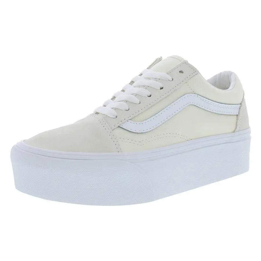 Vans shoes - Marshmallow, Main: Off-White (UPC: 196573506985) 3