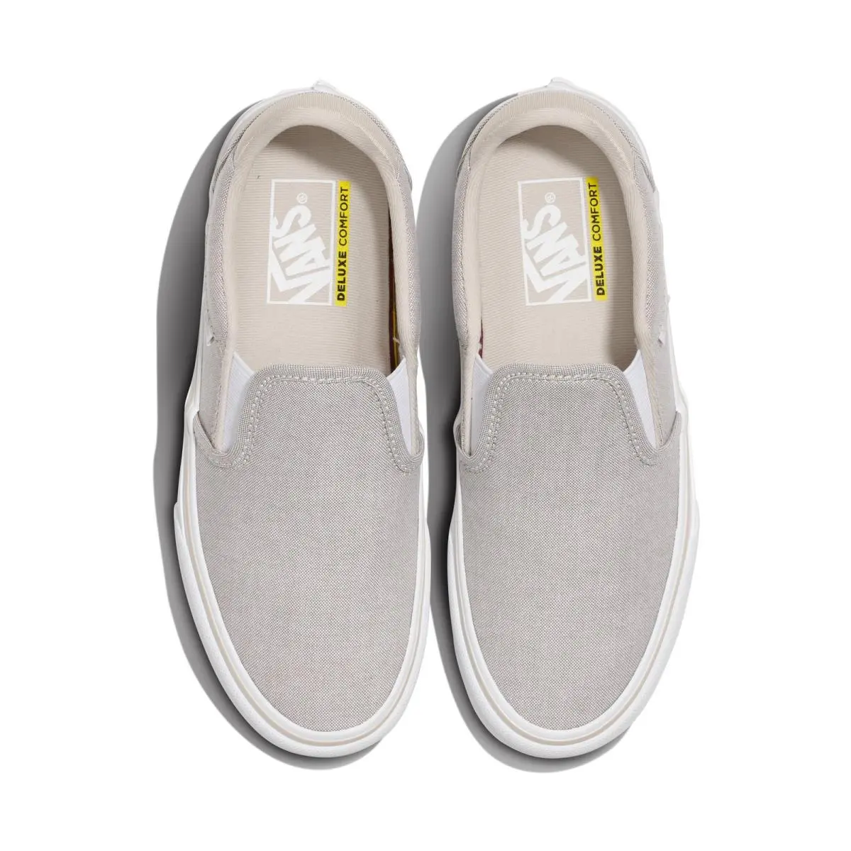 Vans shoes - ASHERDELUXESLIPON - ASHERDELUXESLIPON - Asher Deluxe Slip-on - Summer Canvas Taupe (UPC: 197063423188) 3