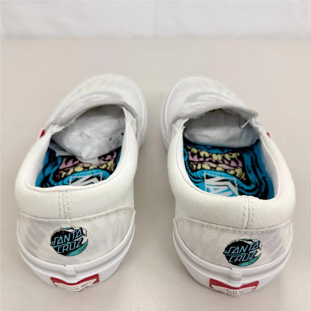 Vans shoes - Vans x Santa Cruz Slip-On Pro - VN0A38DD2CJ - White (UPC: 192363876993) 2