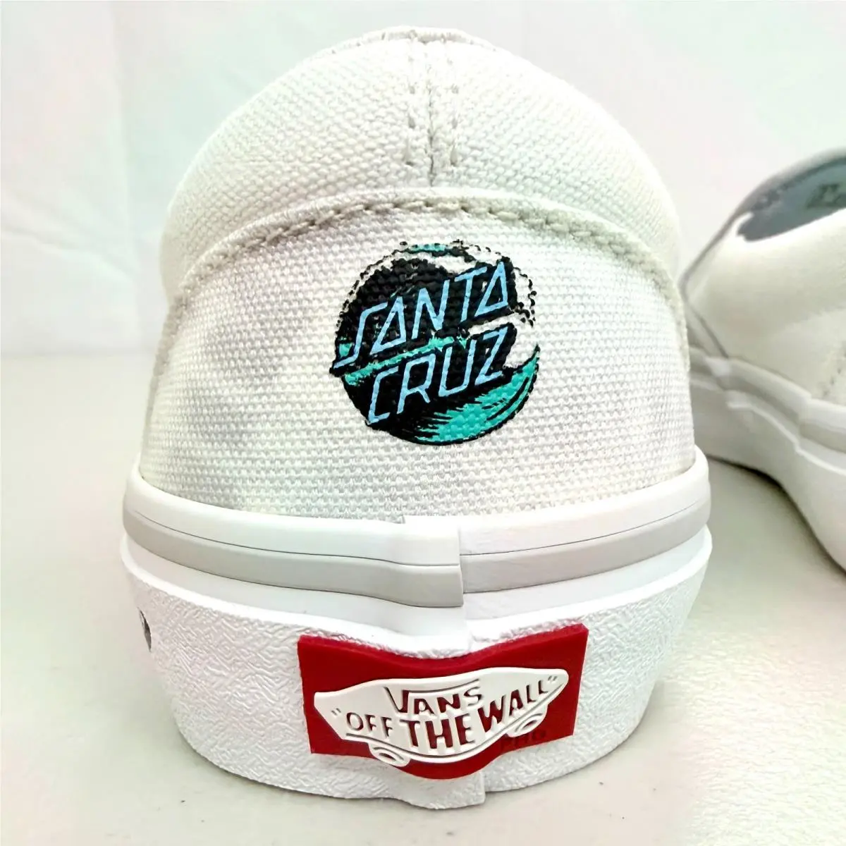 Vans shoes - Vans x Santa Cruz Slip-On Pro - VN0A38DD2CJ - White (UPC: 192363876993) 3