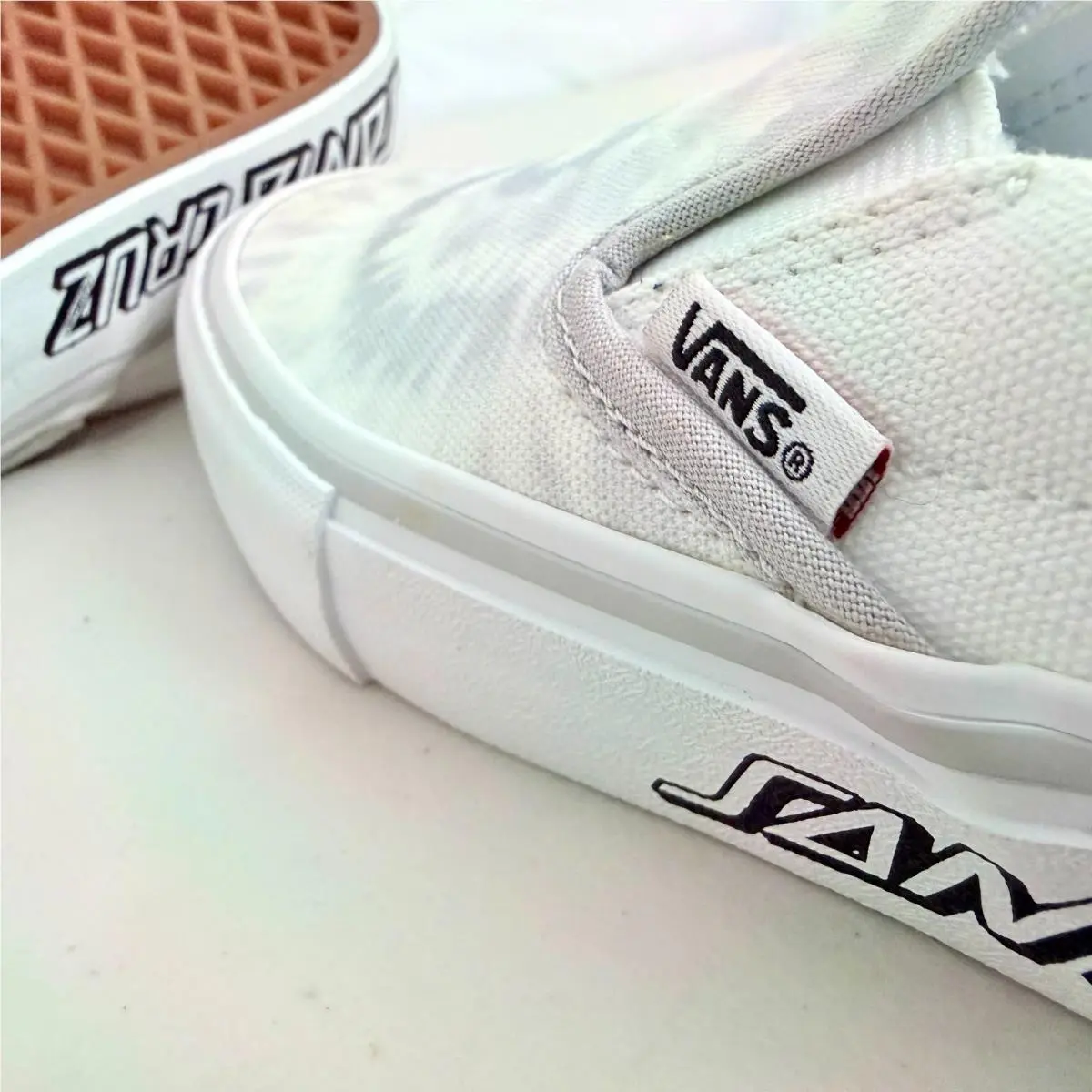 Vans shoes - Vans x Santa Cruz Slip-On Pro - VN0A38DD2CJ - White (UPC: 192363876993) 6
