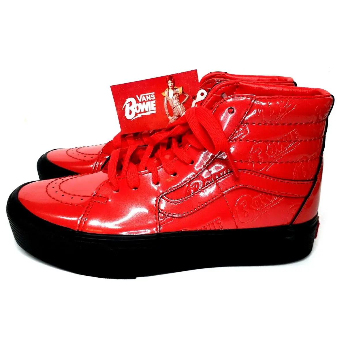 Vans shoes - Vans David Bowie Ziggy Stardust Sk8 Hi - Red 0