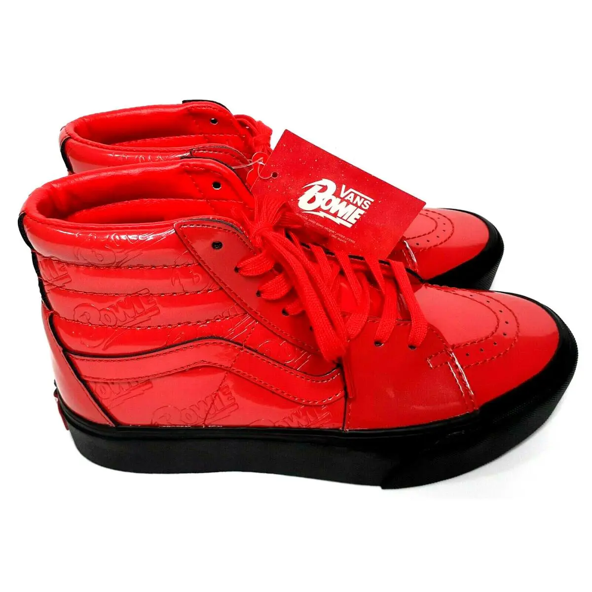Vans shoes - Vans David Bowie Ziggy Stardust Sk8 Hi - Red 1