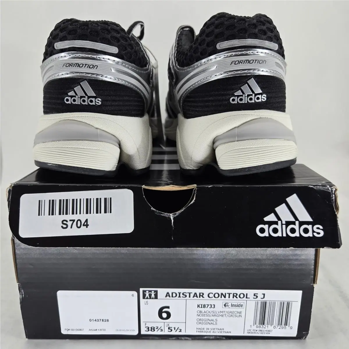Adidas shoes - Adistar Control 5 J - Adistar Control - KI8733 - Black 0