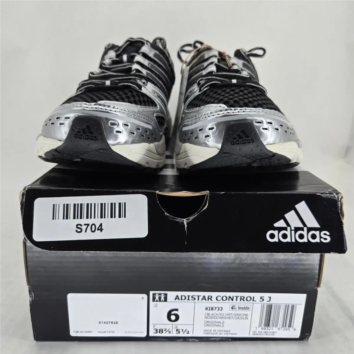 Adidas shoes - Adistar Control 5 J - Adistar Control - KI8733 - Black 1