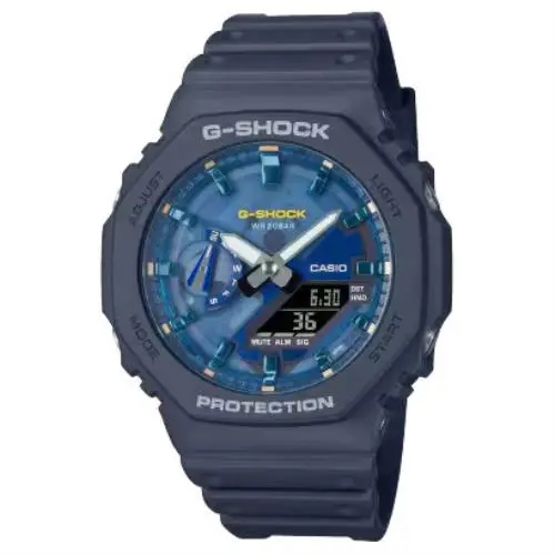 G-shock GA-2100AS-2A Oasis Series Navy Blue A/d Watch by Casio