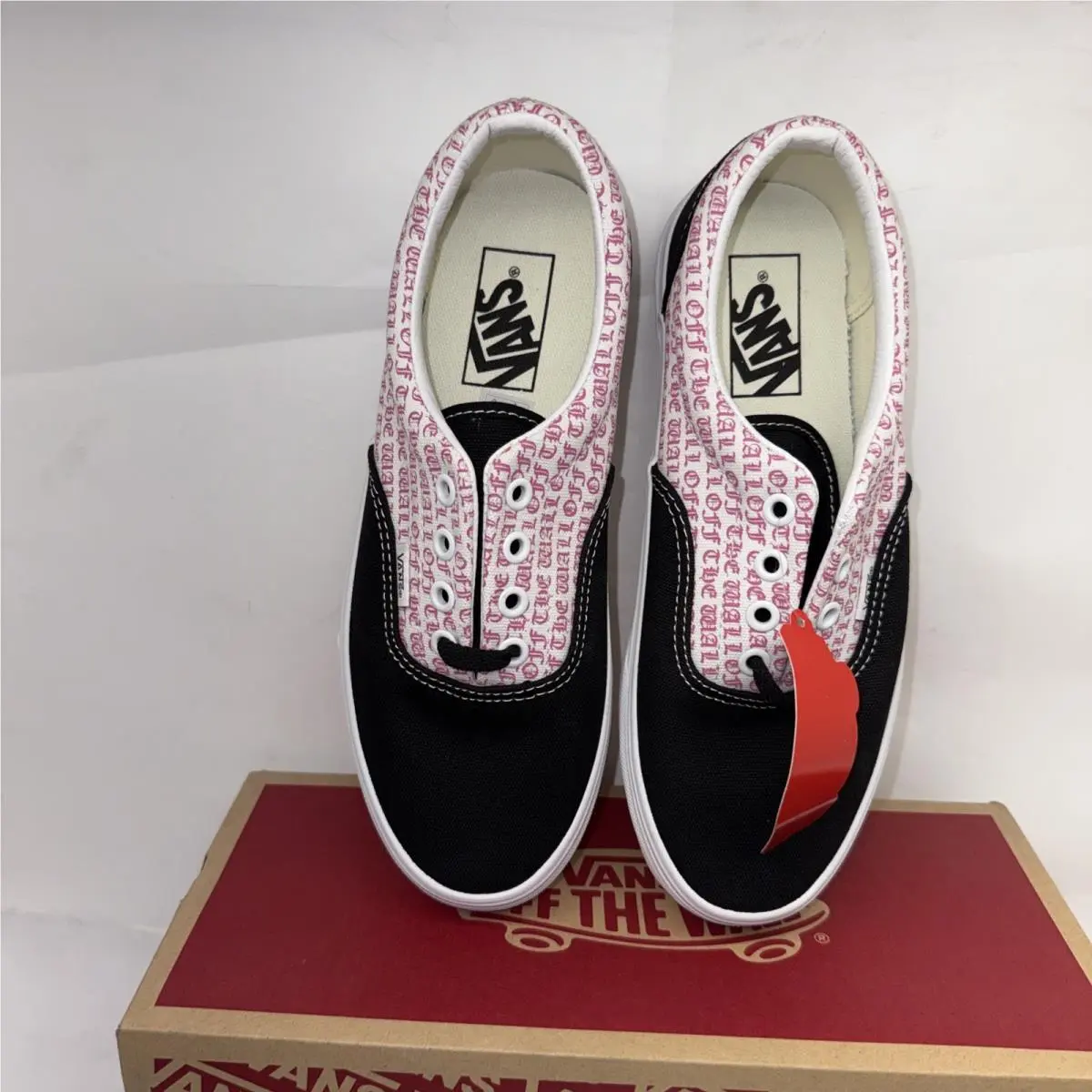 Vans shoes - VANS Era - Era - VN0A38FRT8T - Black Carmine Rose, Manufacturer: Black White Carmine Rose (UPC: 0193391276663) 0