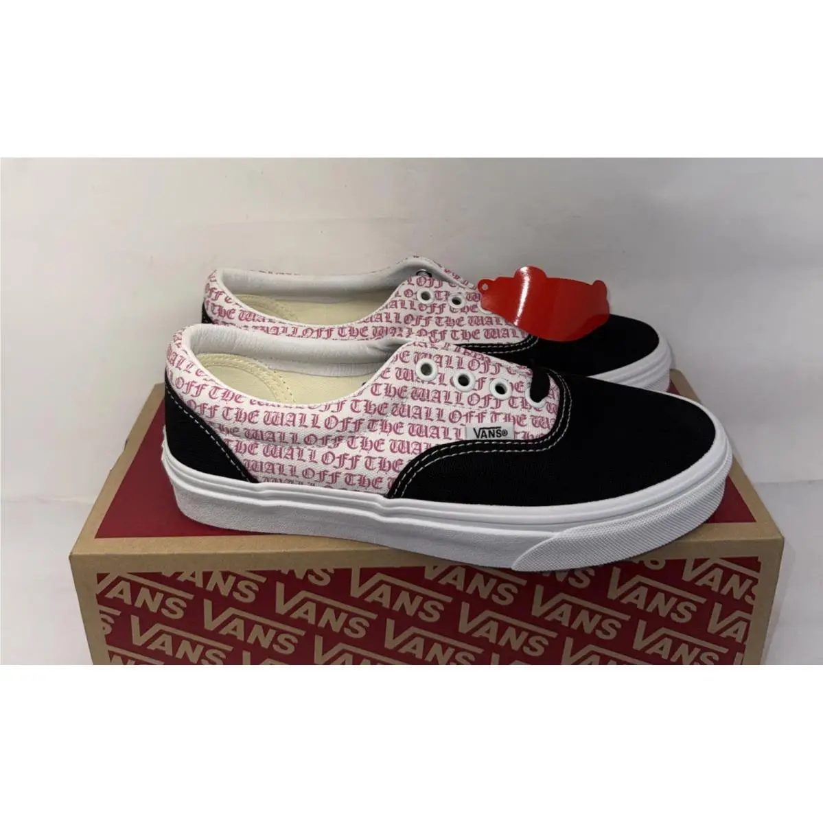 Vans shoes - VANS Era - Era - VN0A38FRT8T - Black Carmine Rose, Manufacturer: Black White Carmine Rose (UPC: 0193391276663) 2