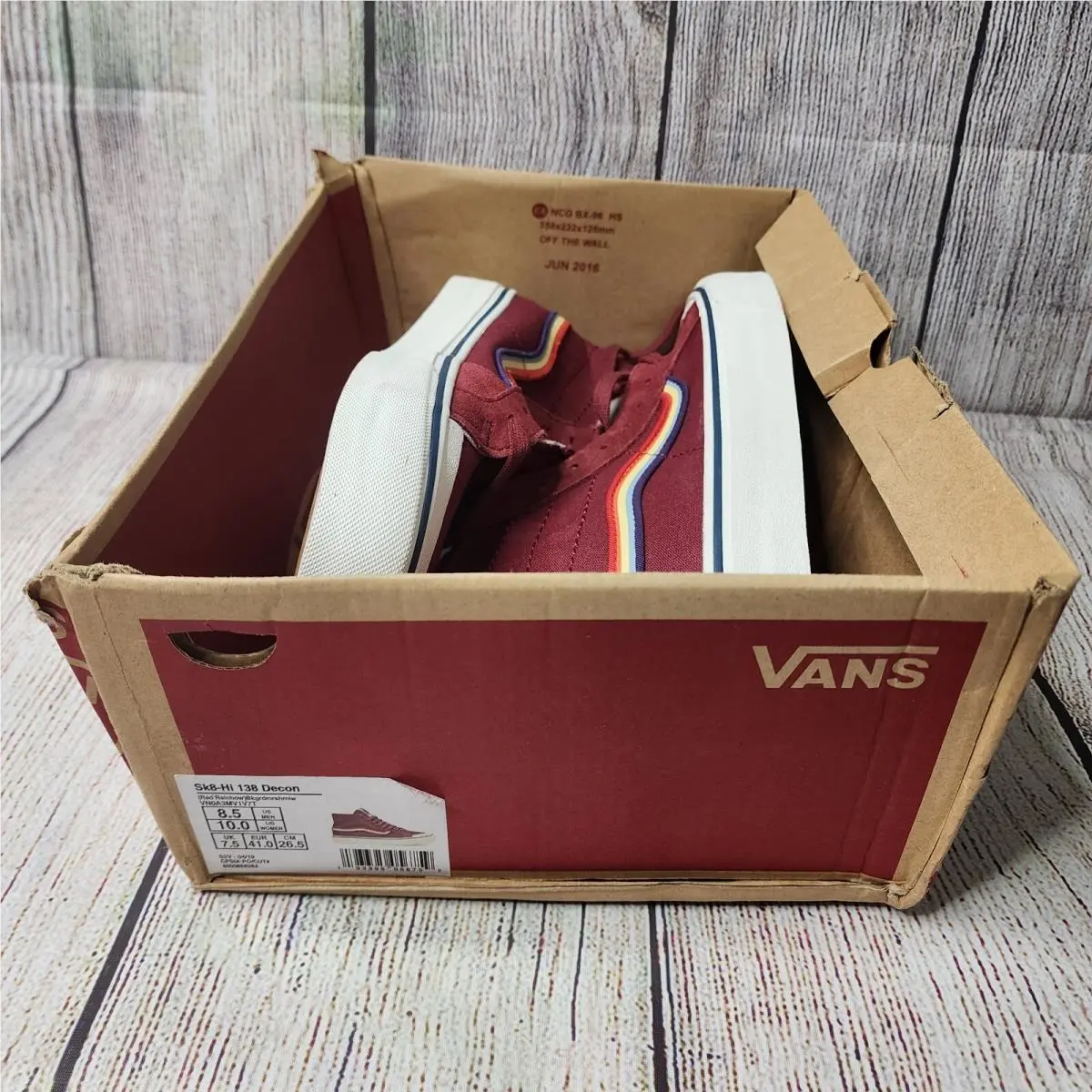 Vans shoes - Decon - Decon - Biking Red/Marshmallow 4