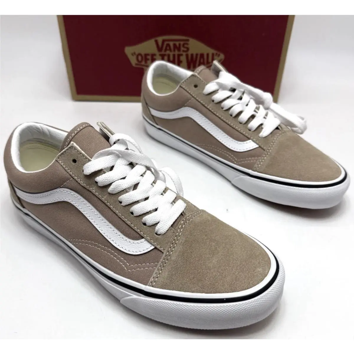 Old Skool Walnut Canvas Men’s Size 7.5 Women’s Size 9 Classic Skate Sneaker by Vans