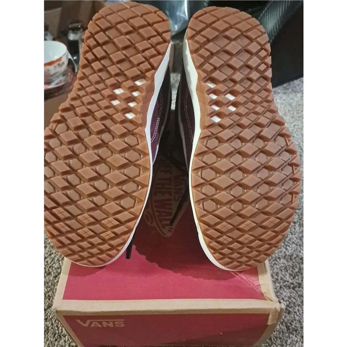Vans shoes - VANS UltraRange - UltraRange - Port Royale - Maroon / Black / White / Gum (UPC: 0192827742277) 4