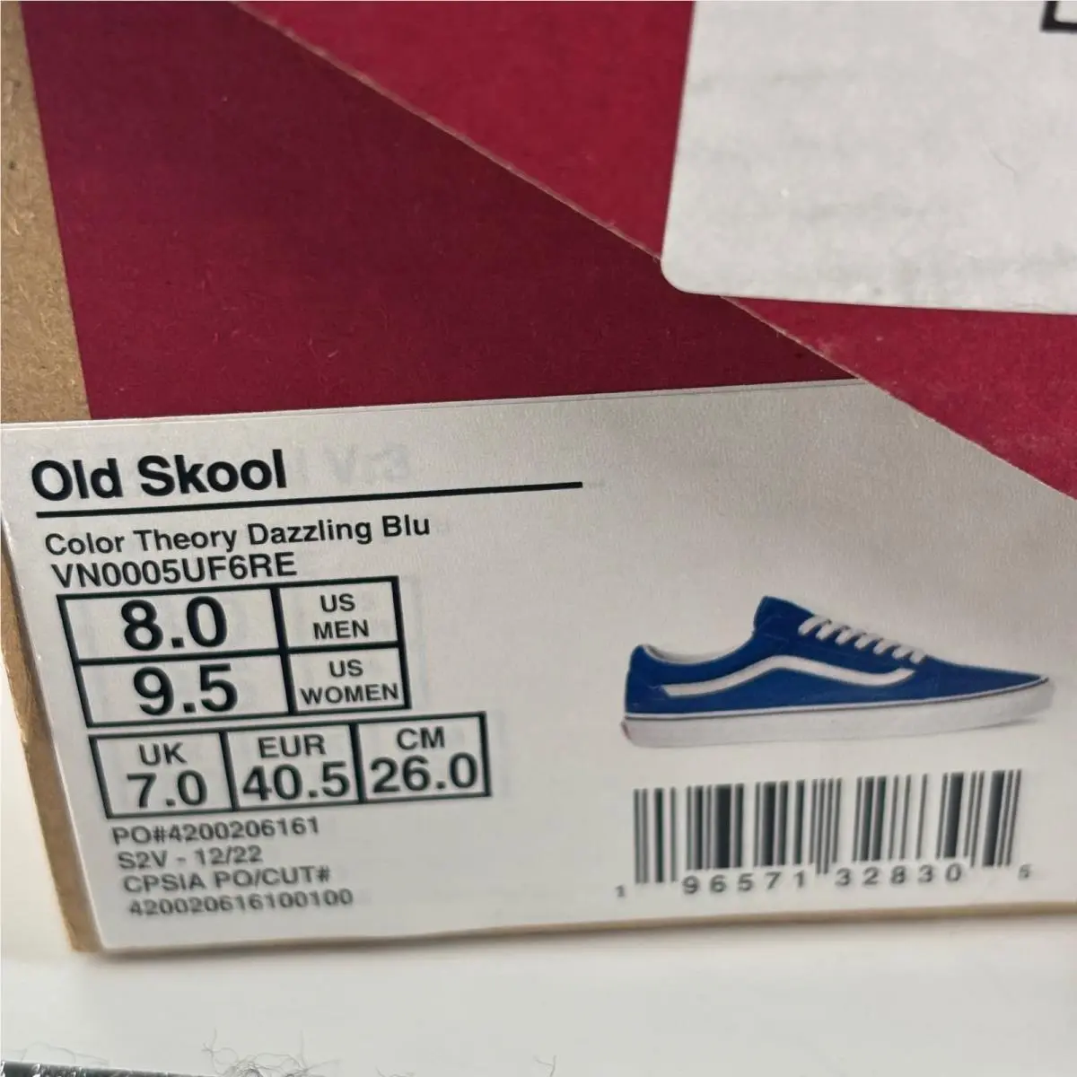 Vans shoes - Vans Old Skool - Old Skool - Blue 1