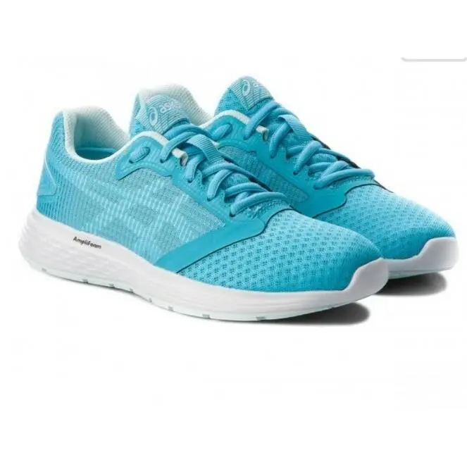 Asics Patriot 10 1012A117 400 Women`s Running Shoes Aquarium/white