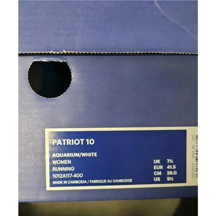 Asics shoes - Asics Patriot 10 - Patriot - 1012A117 400 - White 7
