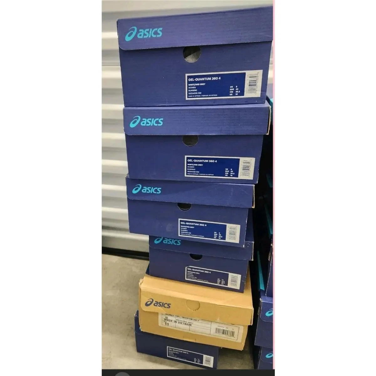 Asics shoes - Asics GEL-QUANTUM 360 4 - 1022A029-100 - White 22