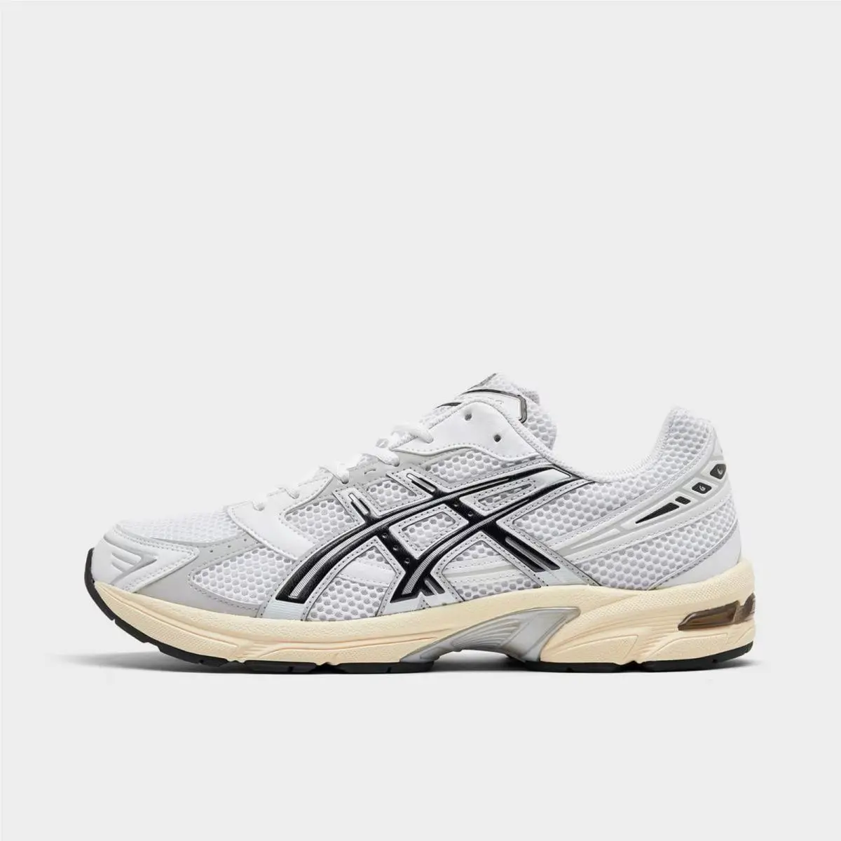 Men`s Asics GEL-1130 Casual Shoes White/cloud Grey 1201A256 118