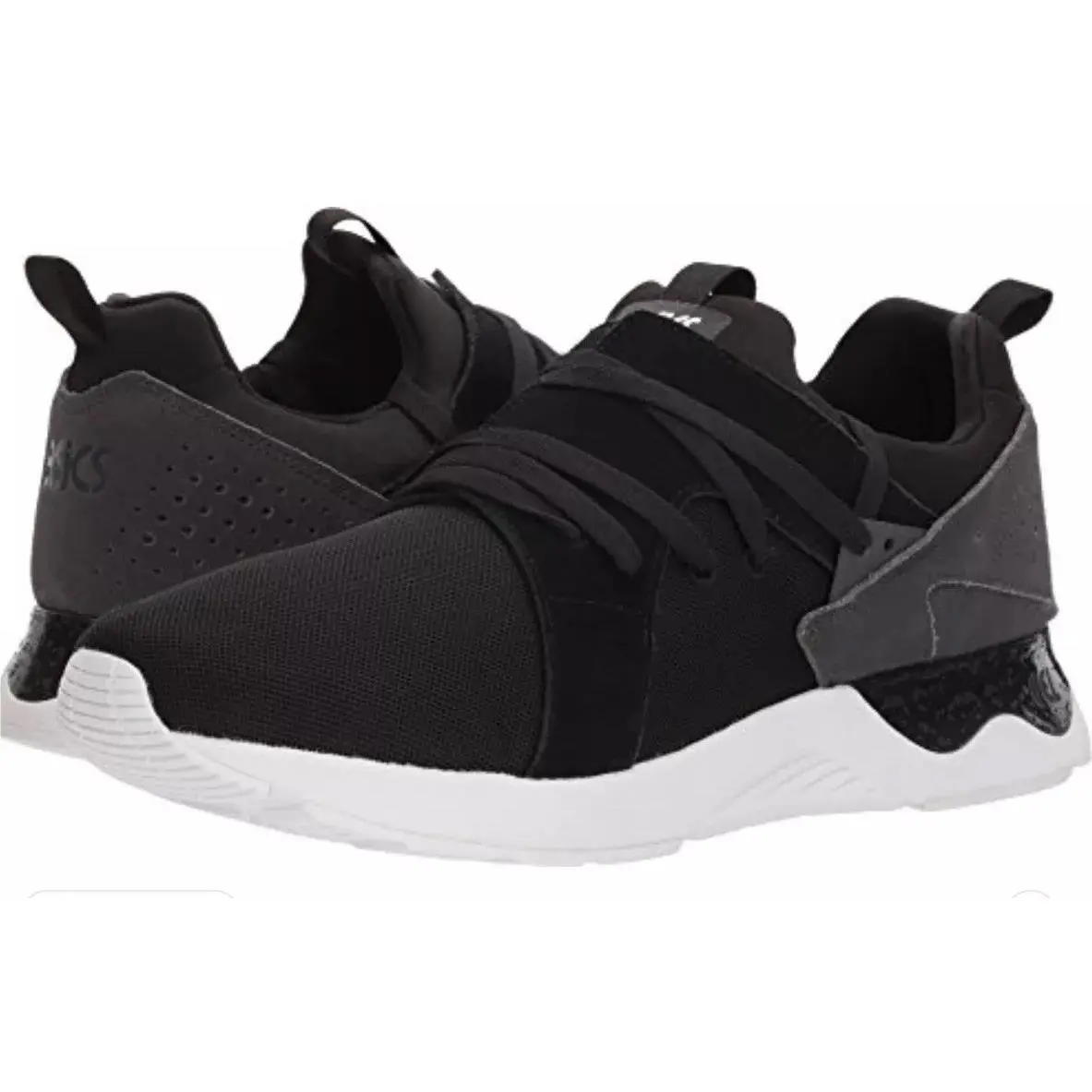 Asics Gel-lyte V Sanze H817L 9090 Men`s Black/white Mesh Athletic Shoes