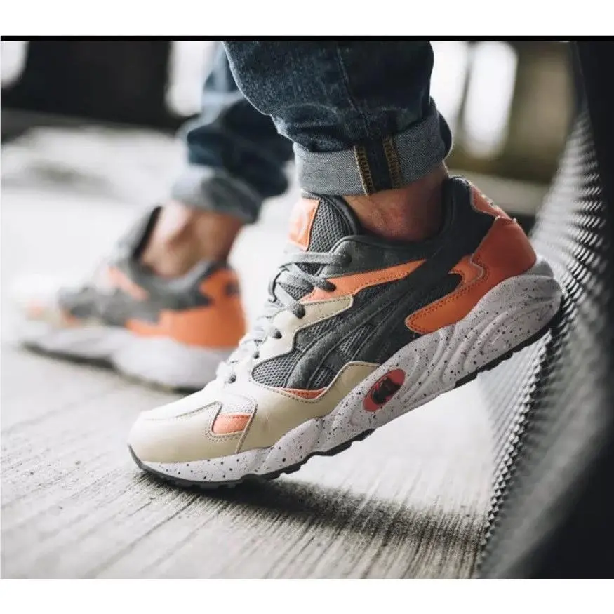 Asics shoes - Diablo - Diablo - H809L-111 - stone grey/orange 8