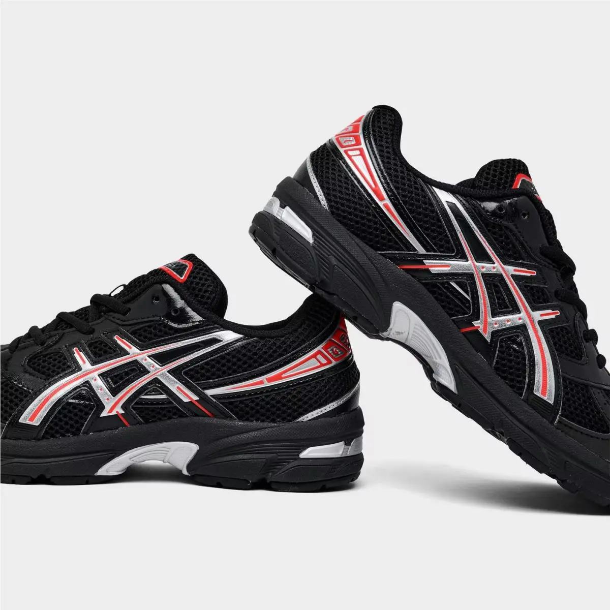 Asics shoes - 1204A200 001 - Black/Red 4