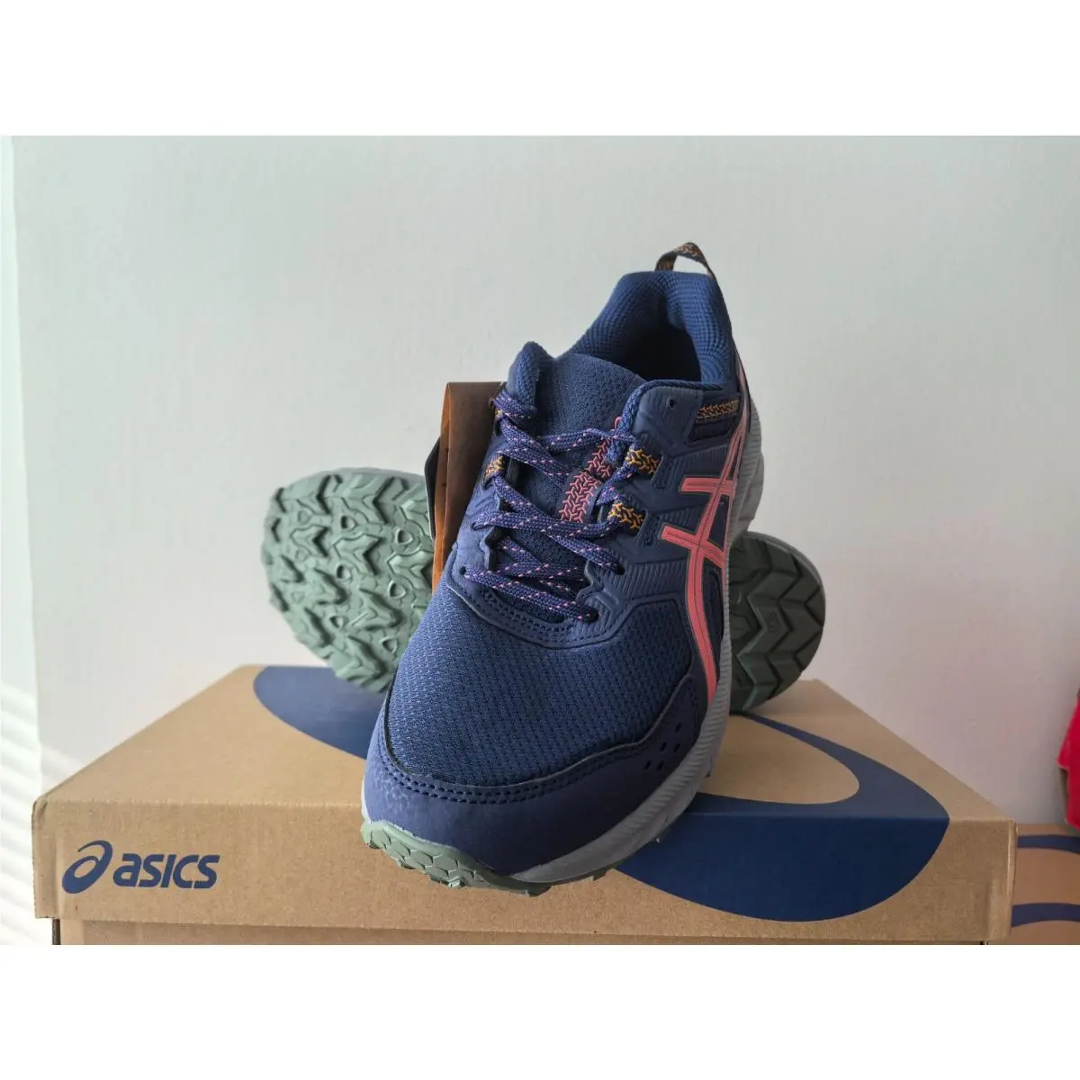 Womens Asics Venture 9 Trail Running Shoes Sneakers - 7 Wide