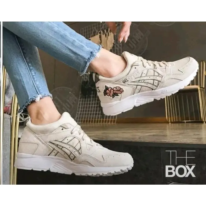 Asics Gel Lyte V 5 H8G5L 0202 Birch Beige Floral Women`s Running Shoes
