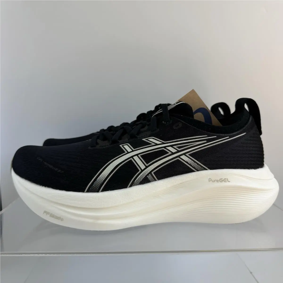 Asics Gel Nimbus 27 Black 1011B958 Running Men’s Size 7 / Women’s 8.5