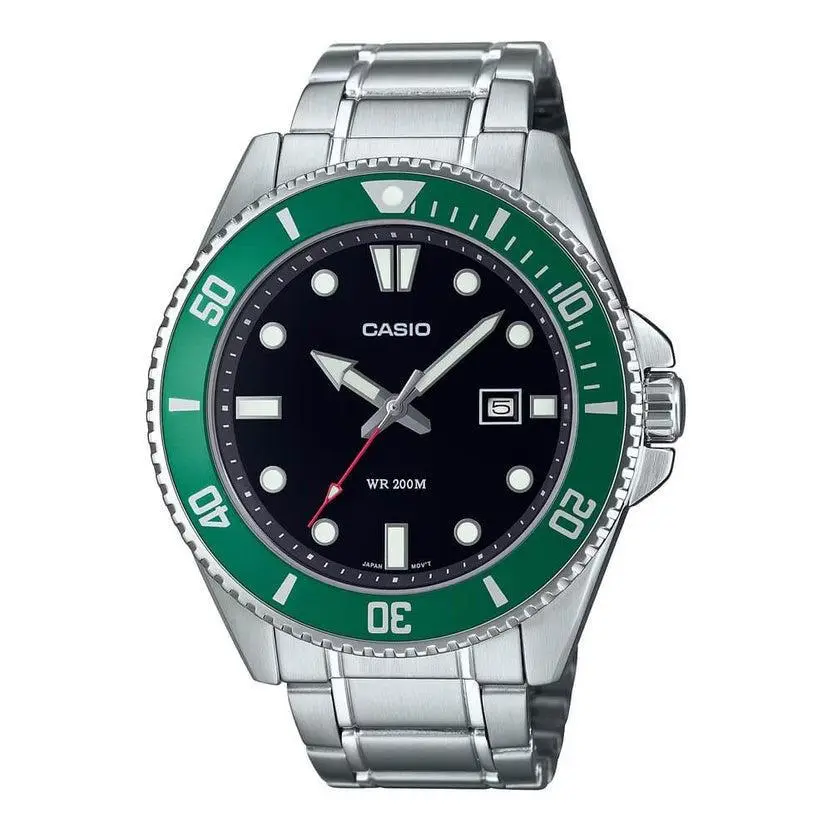 Casio MDV-107D-3AVDF Mens Watch Wristwatch Timepiece For Everyday Wear