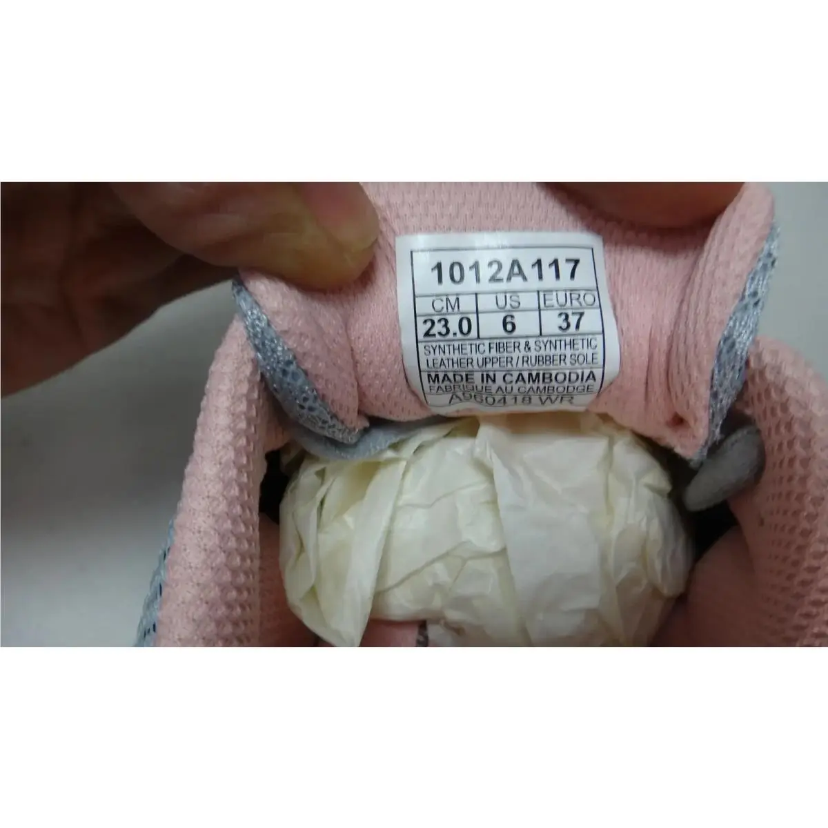 Asics shoes - Patriot 10 - Patriot - 1012A117 - Gray 7