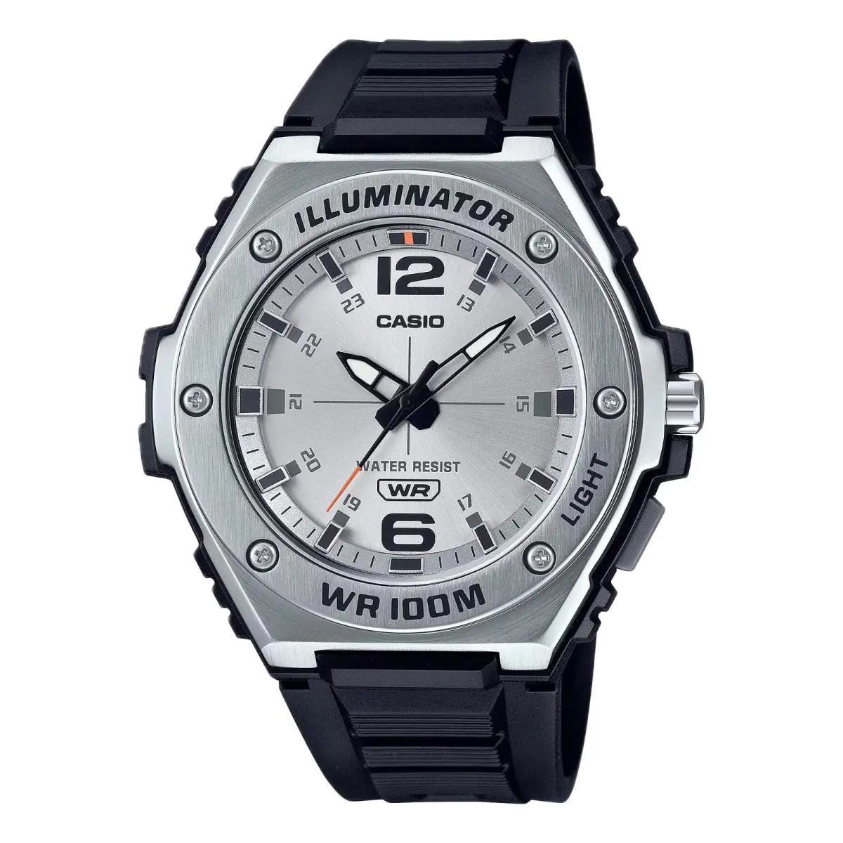 Casio Men`s Heavy-duty Sport Watch with White Dial - MWA-100H-7AVCF