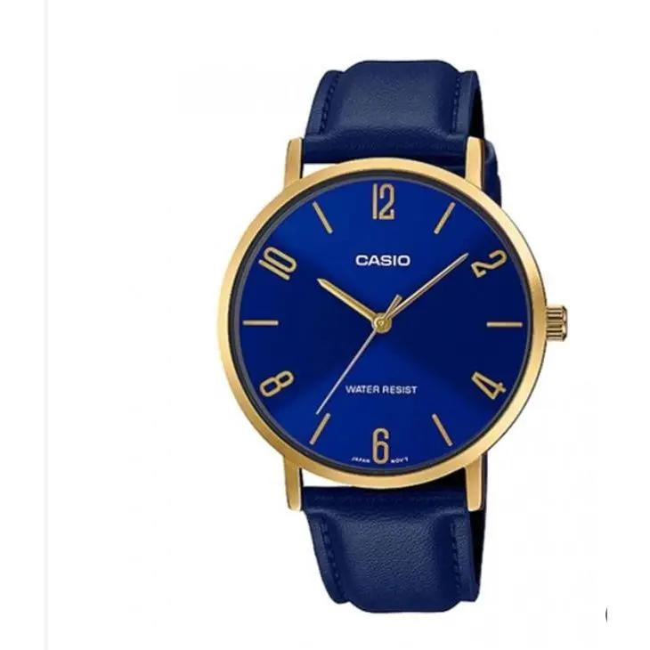 MTP-VT01GL-2B2UDF Watch Wristwatch Timepiece For Everyday Wear by Casio