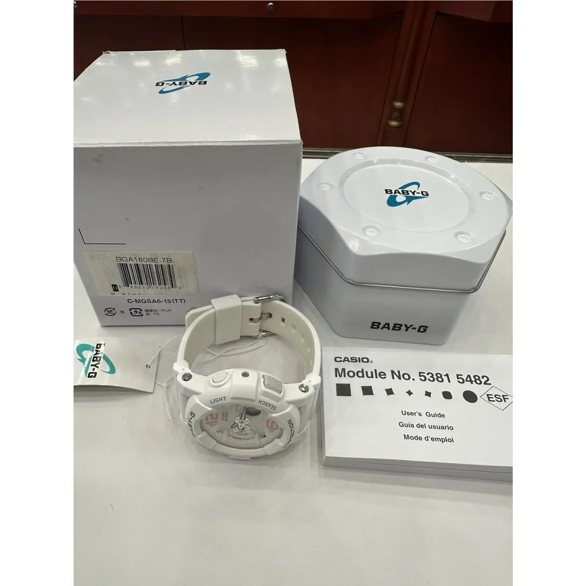 Baby G Watch BGA180E-7B by Casio