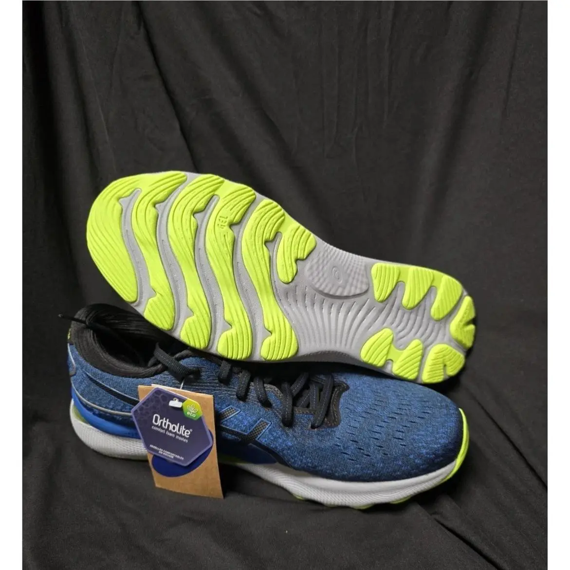 Asics shoes - ASICS Gel Nimbus - Gel Nimbus - 1011B359-004 - blue/black/green 1