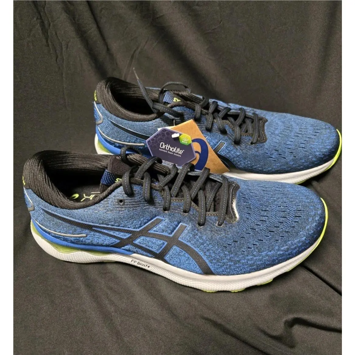Asics shoes - ASICS Gel Nimbus - Gel Nimbus - 1011B359-004 - blue/black/green 3