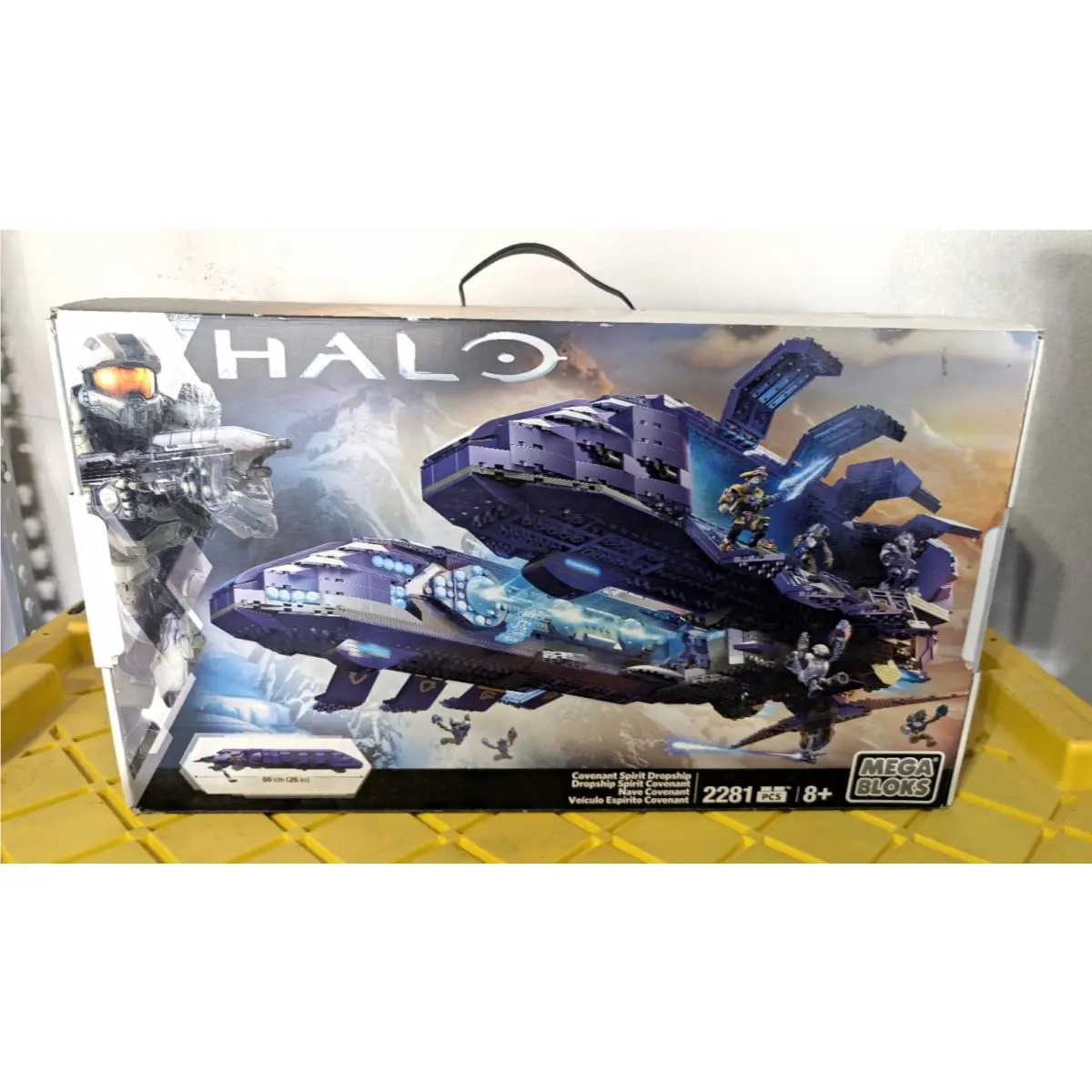 Mega Bloks Halo Covenant Spirit Dropship DPJ95 Building Toy
