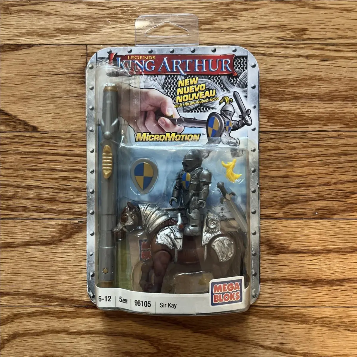 Mega Bloks Sir Kay 96105 Rare King Arthur Knight Micro Motion