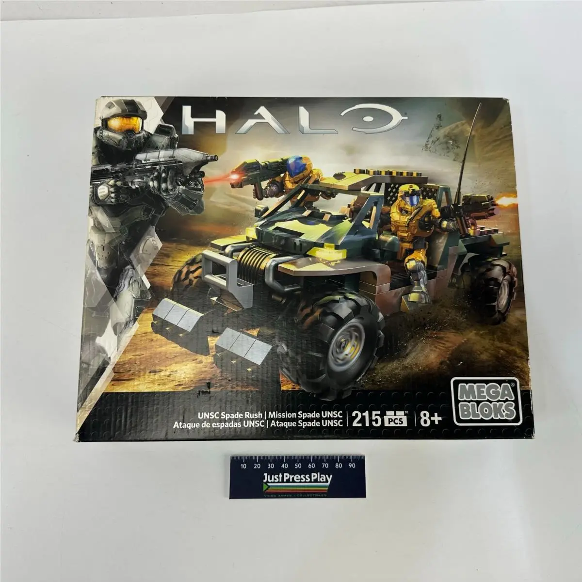 Mega Bloks Halo Unsc Spade Rush 215 Pieces Playset