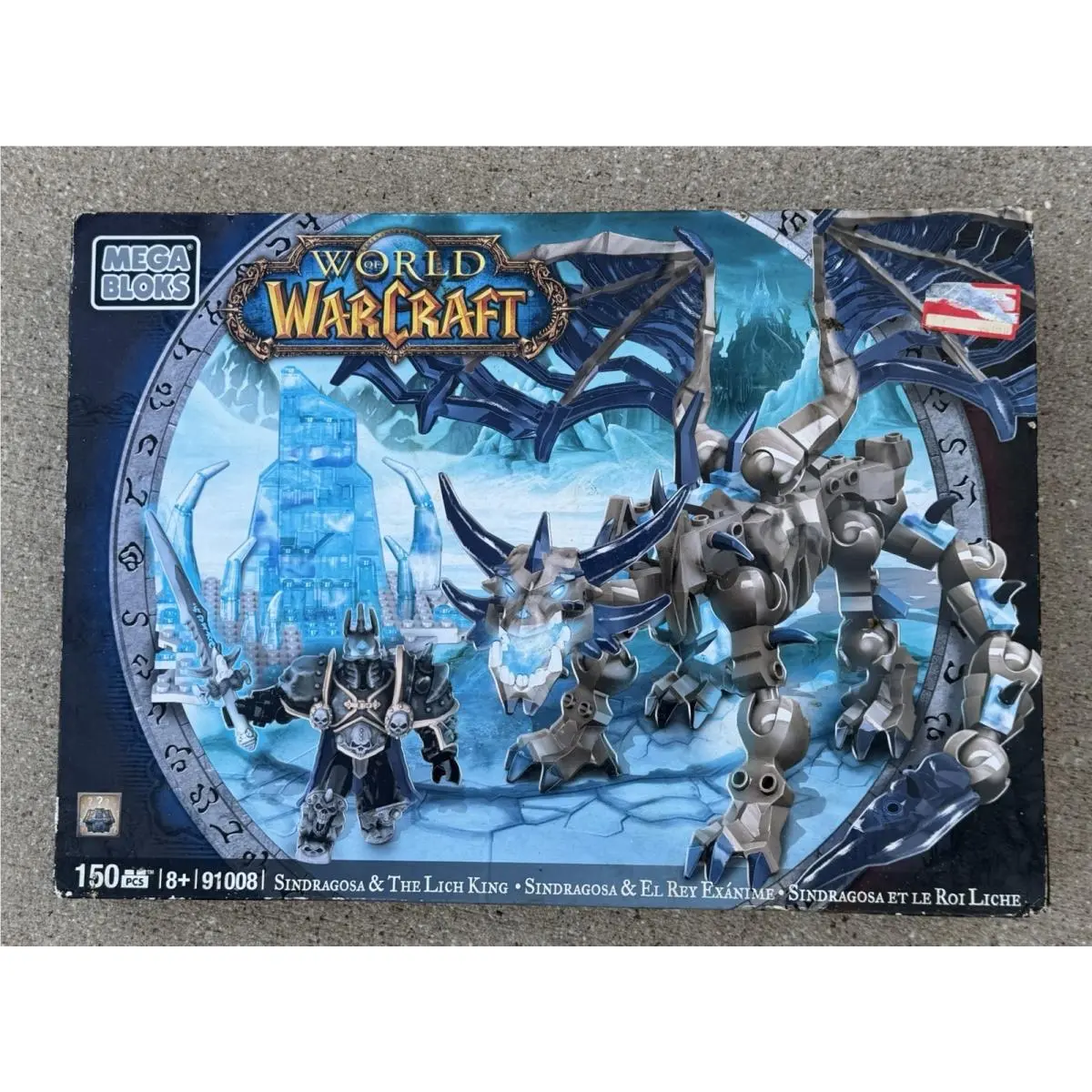 Mega Bloks World Of Warcraft Sindragosa The Lich King 91008 Never Opened