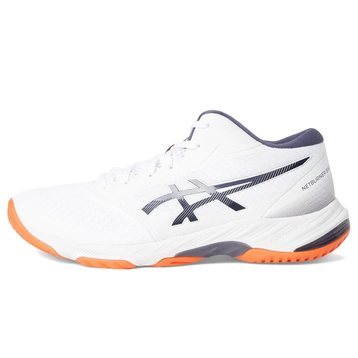 Mens Size 10- Asics Netburner Ballistic FF MT 3 Volleyball Shoes White
