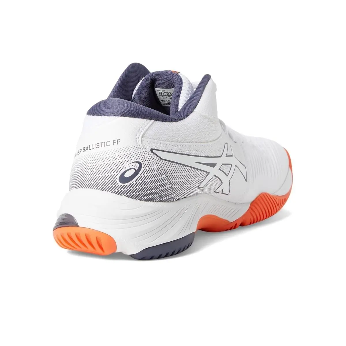 Asics shoes - ASICS Netburner Ballistic - Netburner Ballistic - White (UPC: 197298570893) 3