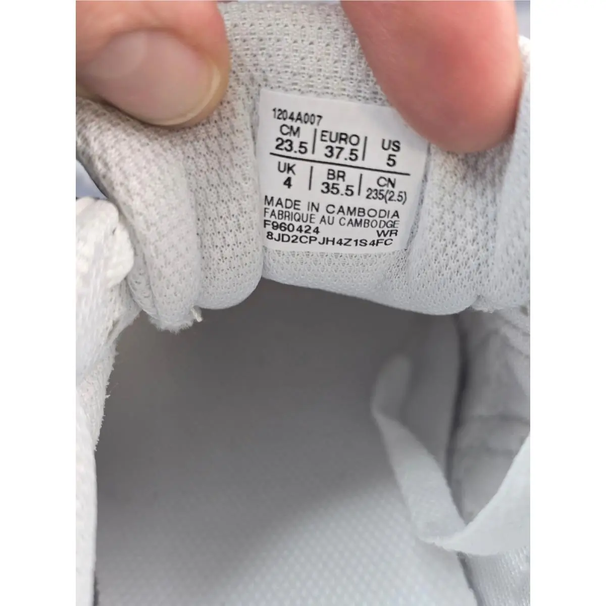 Asics shoes - 1204A007 - 1204A007 - White 6